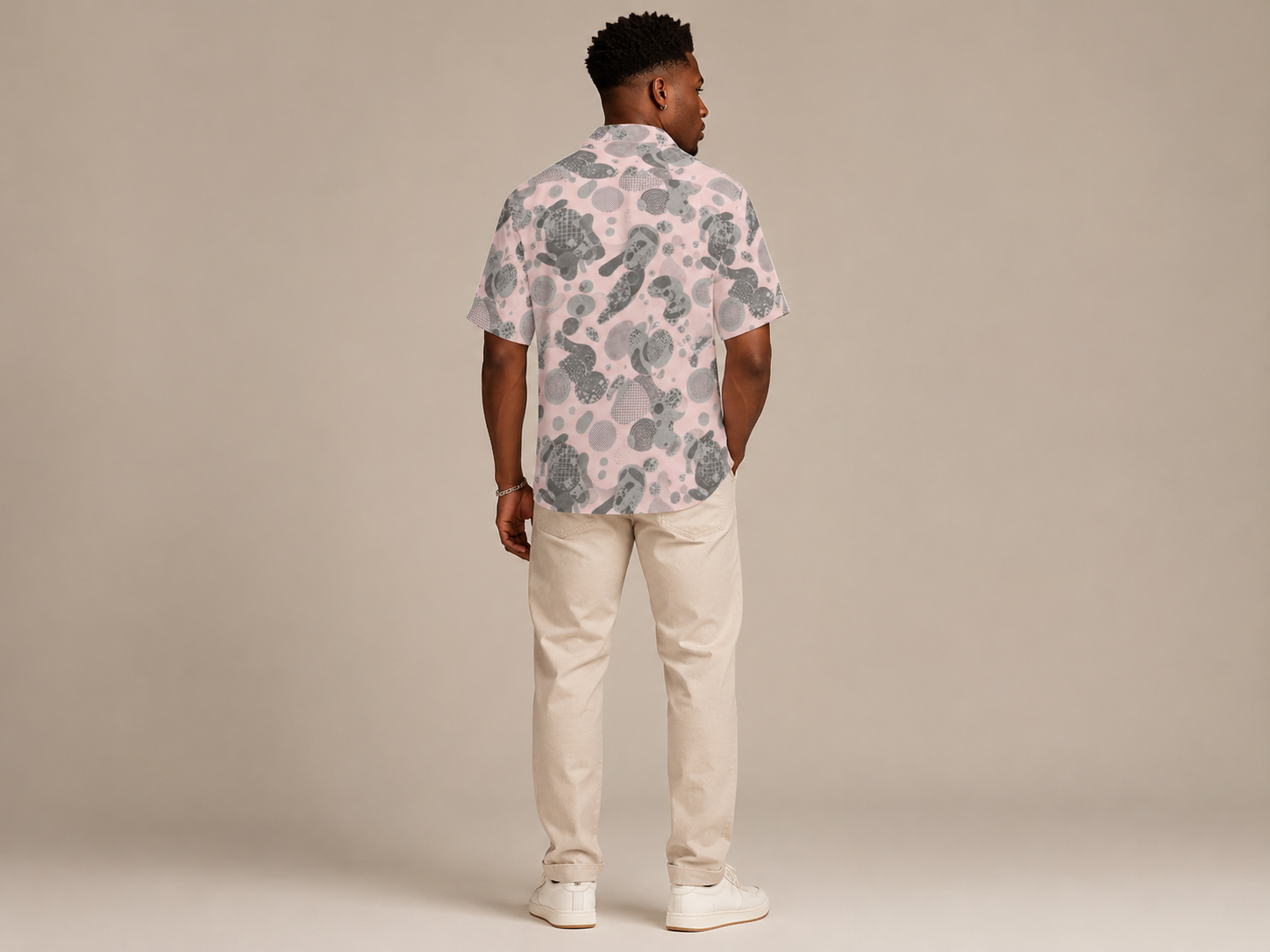 Rich and Rich Men's Pink Fusion Designer Shirt