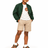 Critter Kicks Boys Orange Camouflage King Of The Jungle Clogs