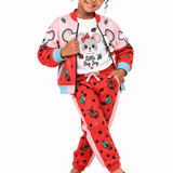 Critter Kicks Lady Bug Mouse Girls Red Slip On Canvas Shoe