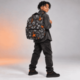 a Skater Minimal Boys Black Large Capacity Backpack