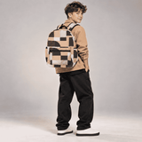 a Minimalist Neutral Unisex Large Capacity Backpack