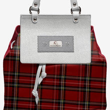 Load image into Gallery viewer, Rich and Rich CheckeredRealities Red Women’s Italian Leather Luxury Bag - Rich and Rich Homeopportunities
