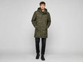 Rich and Rich Camo Green Men's Mid Length Hooded Coat - Rich and Rich Homeopportunities