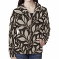 Rich and Rich Women's Print Full Zip Hoodie