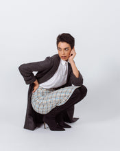 Load image into Gallery viewer, Worsted Flannel Long Trench Coat Gray Women’s Elegant Outerwear
