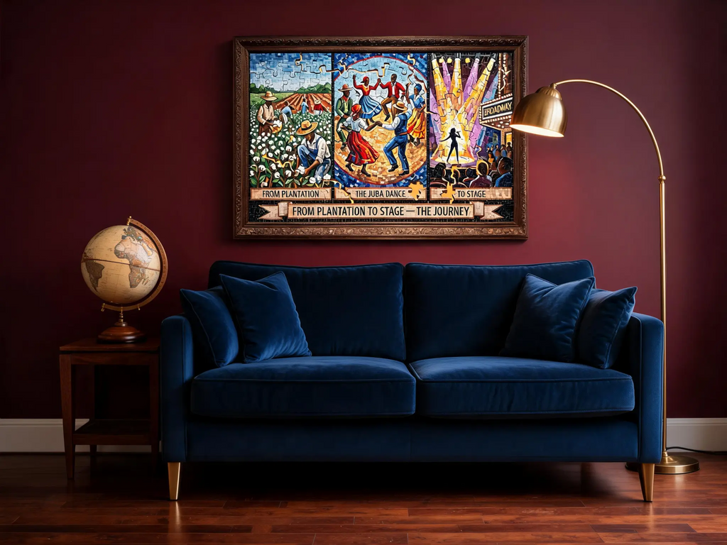 From Plantation to Stage — The Journey Panoramic Mosaic Jigsaw Puzzle