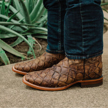 Load image into Gallery viewer, Soto Boots Men&#39;s Pirarucu Print Cowboy Boots H4015
