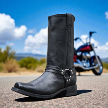 Load image into Gallery viewer, Eagle Rider Men&#39;s Leather Biker Boots (H50021)
