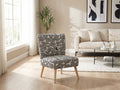 Rich and Rich White Black Feng Shui Occasional Chair - Rich and Rich Homeopportunities