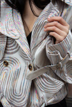 Load image into Gallery viewer, Jacqueline Bomber Jacket in Beige – Stylish Women&#39;s Bomber Coat
