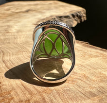 Load image into Gallery viewer, Canadian Jade Silver Ring - 1917
