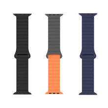 Load image into Gallery viewer, Silicone Magnetic Snap-ring Buckle Watch Strap
