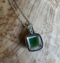 Load image into Gallery viewer, Canadian Jade Pendant with CZ 5560

