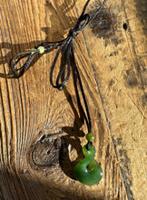 Load image into Gallery viewer, Jade Infinity Twist Pendant, .8&quot;
