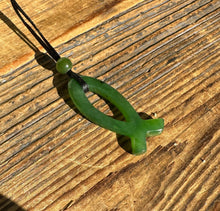 Load image into Gallery viewer, Jade Ichthys Pendant, 30mm

