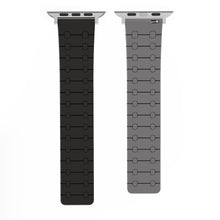 Load image into Gallery viewer, Color - blocking magnetic silicone apple watch strap
