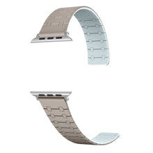 Load image into Gallery viewer, Color - blocking magnetic silicone apple watch strap
