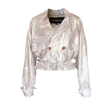Load image into Gallery viewer, Jacqueline Bomber Jacket in Beige – Stylish Women&#39;s Bomber Coat
