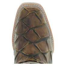 Load image into Gallery viewer, Soto Boots Kids Pirarucu Print Cowboy Boots K4008
