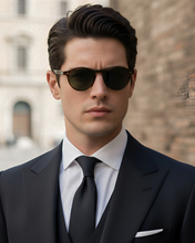 Load image into Gallery viewer, Belize Redon Round Acetate Sunglasses
