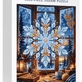 Rich and Rich Nordic Snowflake Heritage 1000 Piece Jigsaw Puzzle