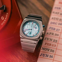 Load image into Gallery viewer, Men’s Sports Mechanical Watch - Silver/Red/Blue Steel Automatic
