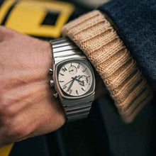Load image into Gallery viewer, Men’s Sports Mechanical Watch - Silver/Red/Blue Steel Automatic
