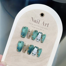 Load image into Gallery viewer, 0951- Handmade press on nails fake nails removable
