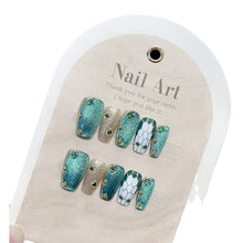 Load image into Gallery viewer, 0951- Handmade press on nails fake nails removable
