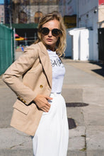 Load image into Gallery viewer, Louise Double-Breasted Wool Blazer – Women’s Classic Style
