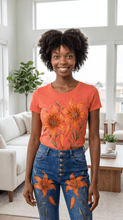 Load image into Gallery viewer, Tiger Lilies Graphic Denim &amp; Tee Set - Rich and Rich Homeopportunities
