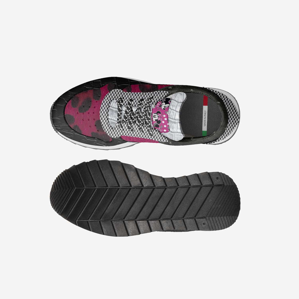 R&RH Girls Classic Runner pink and black sneaker for kids by Desiree Sims
