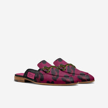Load image into Gallery viewer, R_RH unique rich magenta slipper design - Rich and Rich Homeopportunities 
