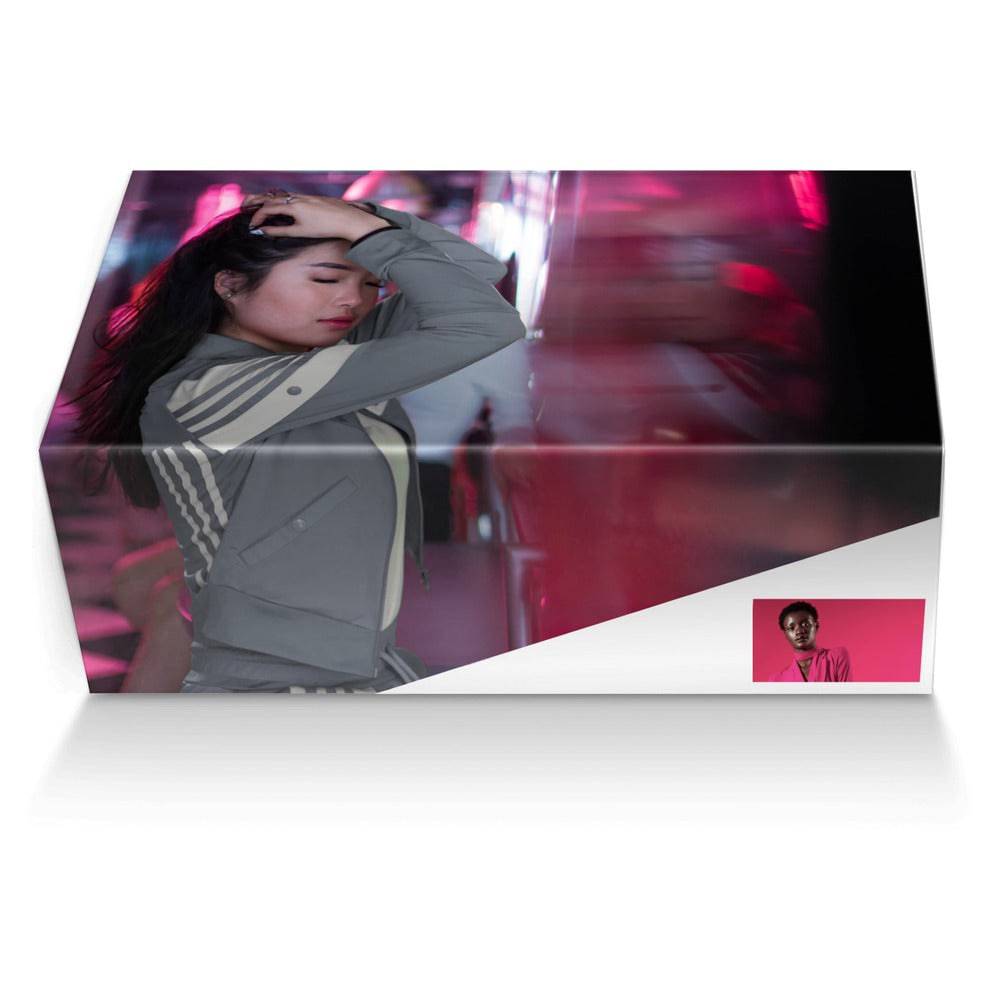 R&RH_BIZ_SHOE LINE Grey  Magenta zip military boot - Rich and Rich Homeopportunities 