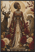 Rich and Rich Regal Queen Black Framed Art Print 24×36inch - Rich and Rich Homeopportunities