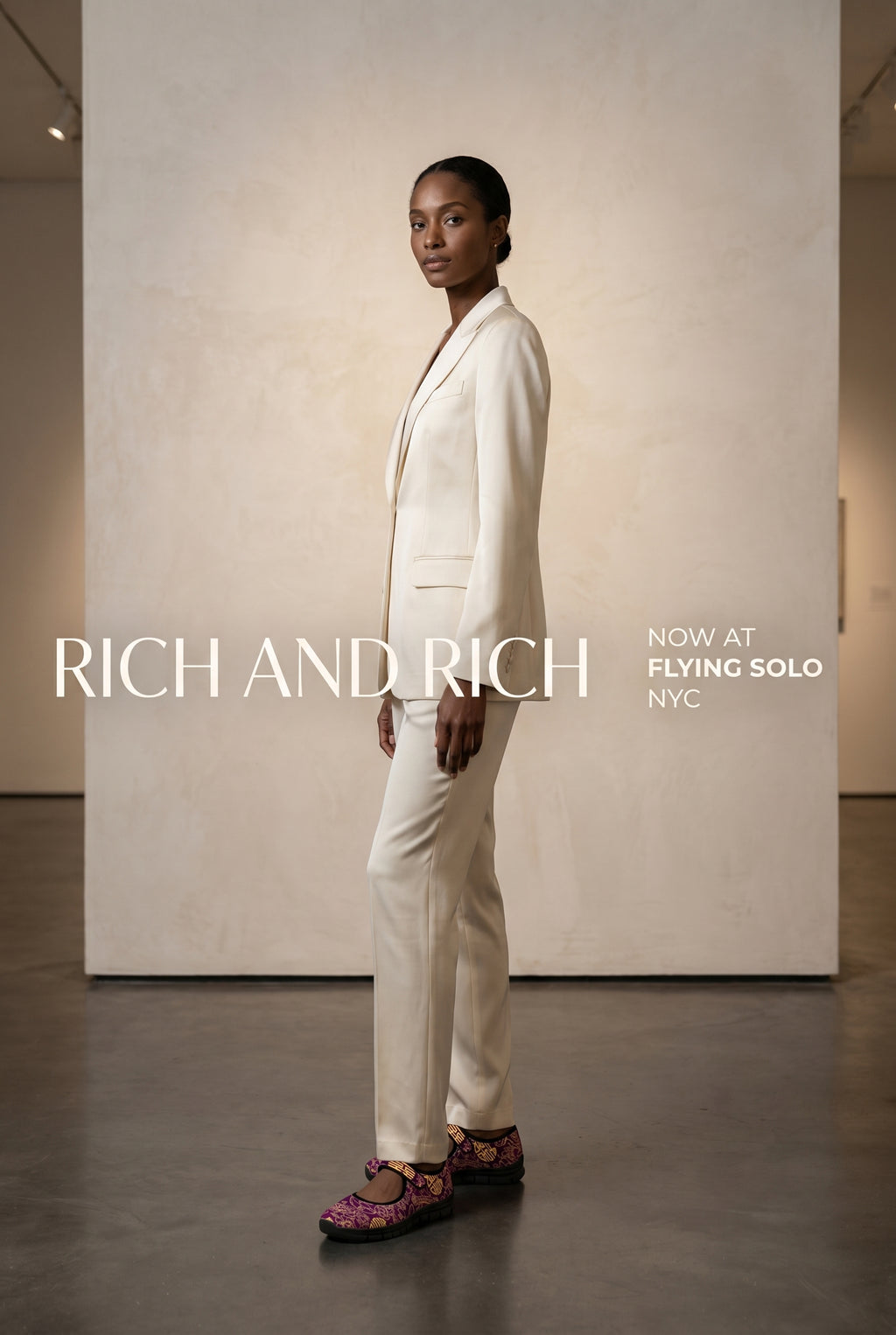 Rich and Rich Purple Feng Shui Women’s Mary Jane’s