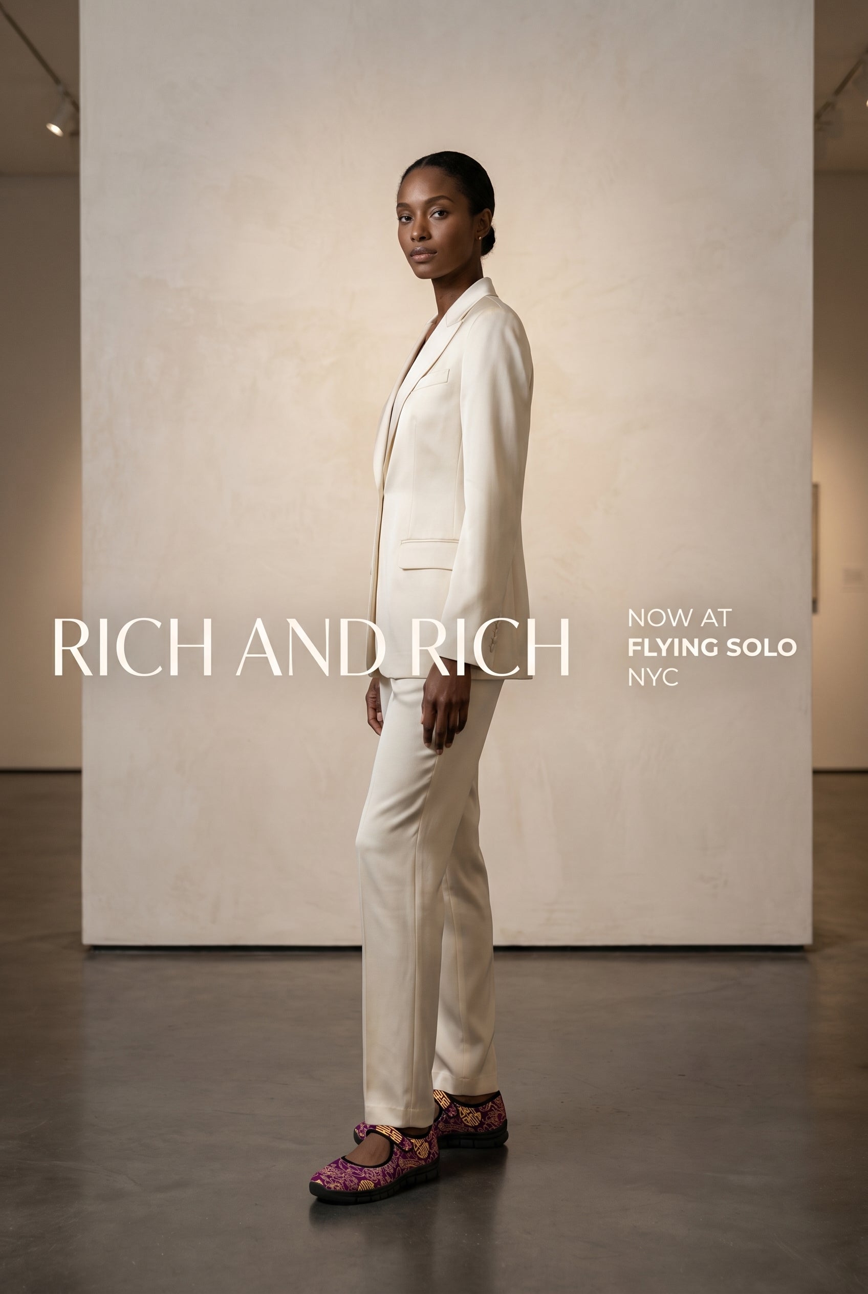 Rich and Rich Purple Feng Shui Women’s Mary Jane’s
