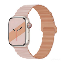 Load image into Gallery viewer, Silicone Magnetic Snap-ring Buckle Watch Strap
