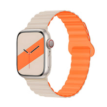 Load image into Gallery viewer, Silicone Magnetic Snap-ring Buckle Watch Strap

