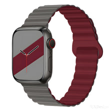 Load image into Gallery viewer, Silicone Magnetic Snap-ring Buckle Watch Strap

