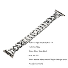 Load image into Gallery viewer, Chic Tweed Metal Premium Watch Strap for Apple Watch Series 9 8 7 6 5 4 3 2 1 SE Ultra 38mm 40mm 41mm  42mm 44mm 45mm 49mm
