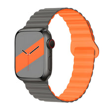 Load image into Gallery viewer, Silicone Magnetic Snap-ring Buckle Watch Strap
