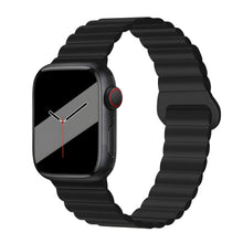 Load image into Gallery viewer, Silicone Magnetic Snap-ring Buckle Watch Strap
