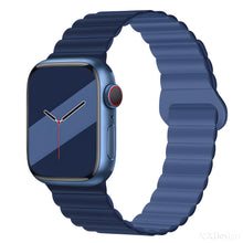 Load image into Gallery viewer, Silicone Magnetic Snap-ring Buckle Watch Strap

