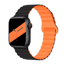 Load image into Gallery viewer, Silicone Magnetic Snap-ring Buckle Watch Strap
