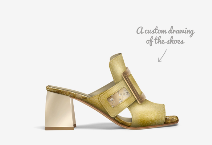 Rich and Rich YellowTea Women's Yellow Gold Sandals
