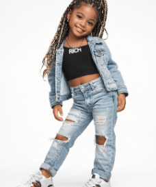 Dark grey kids sneakers with caricature cartoon print and EVA sole — additional view 7
