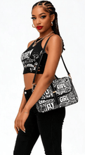 Load image into Gallery viewer, Rich and Rich Women's Fly Girl Leather Black Satchel Bag - Rich and Rich Homeopportunities
