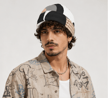 Load image into Gallery viewer, Rich and Rich Adult and Kids Circular Dimension Beanie Hat | Reversible Designer Winter Beanie - Rich and Rich Homeopportunities
