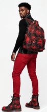 Load image into Gallery viewer, Rich and Rich BlackRedRose Men's Black Turtleneck | Designer Slim-Fit Roll Neck Shirt - Rich and Rich Homeopportunities
